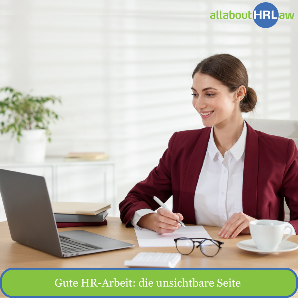 Gute HR-Arbeit: die unsichtbare Seite