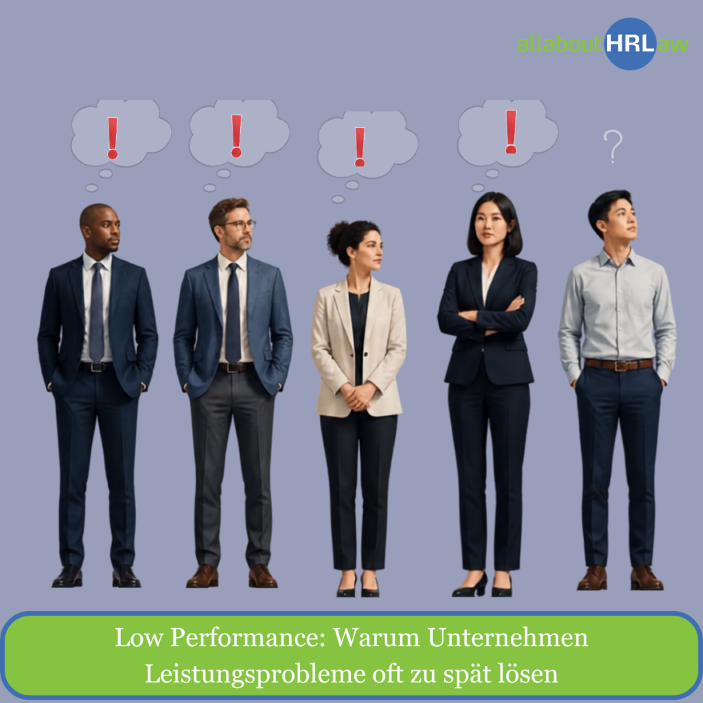 Low Performance: Warum Unternehmen Leistungsprobleme oft zu spät lösen