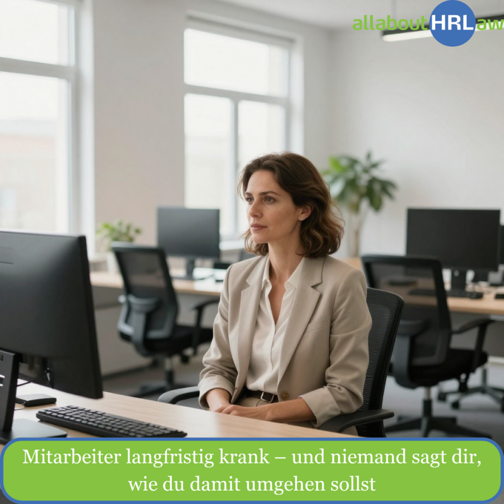 Mitarbeiter langfristig krank
