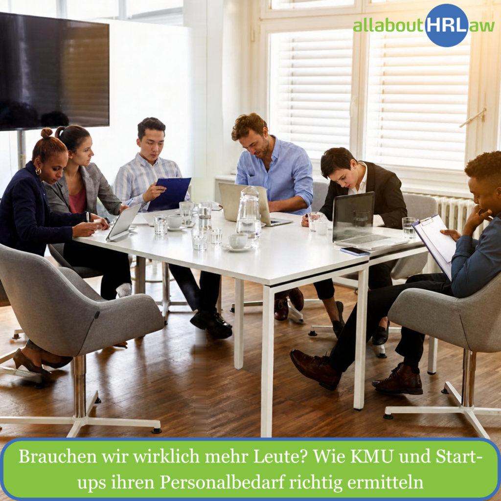 Wie KMU und Start-ups ihren Personalbedarf richtig ermitteln